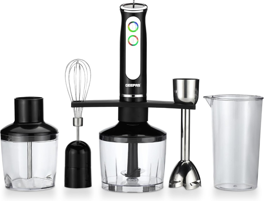 GEEPAS Hand Blender – Multi-Purpose