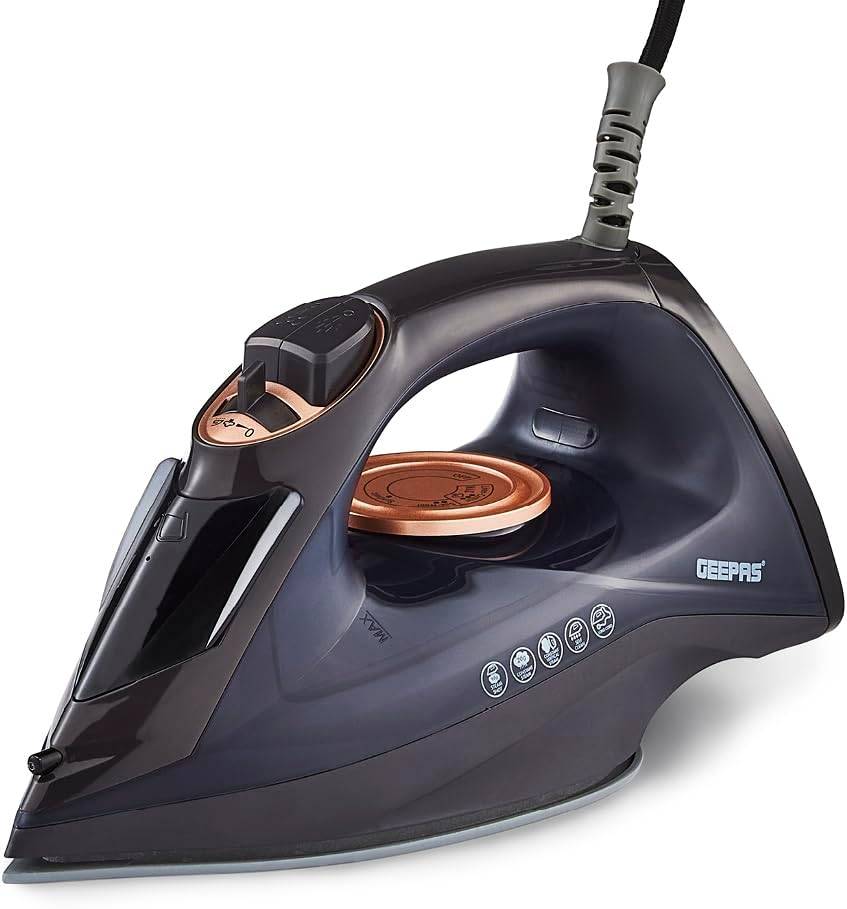 GEEPAS 2-in-1 Steam Iron
