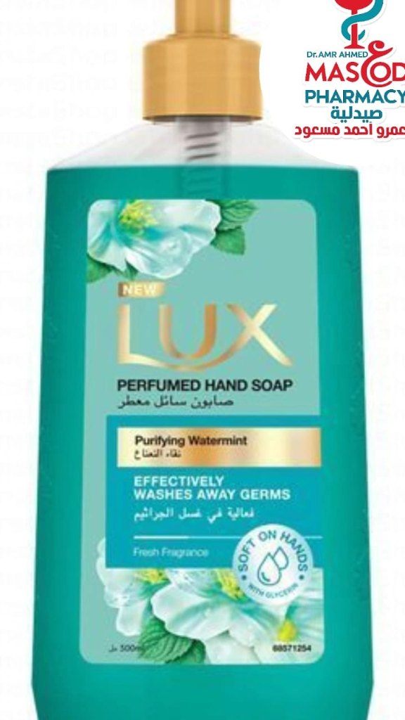 Lux Liquid Hand Wash Purifying Watermint Scent with Glycerin
