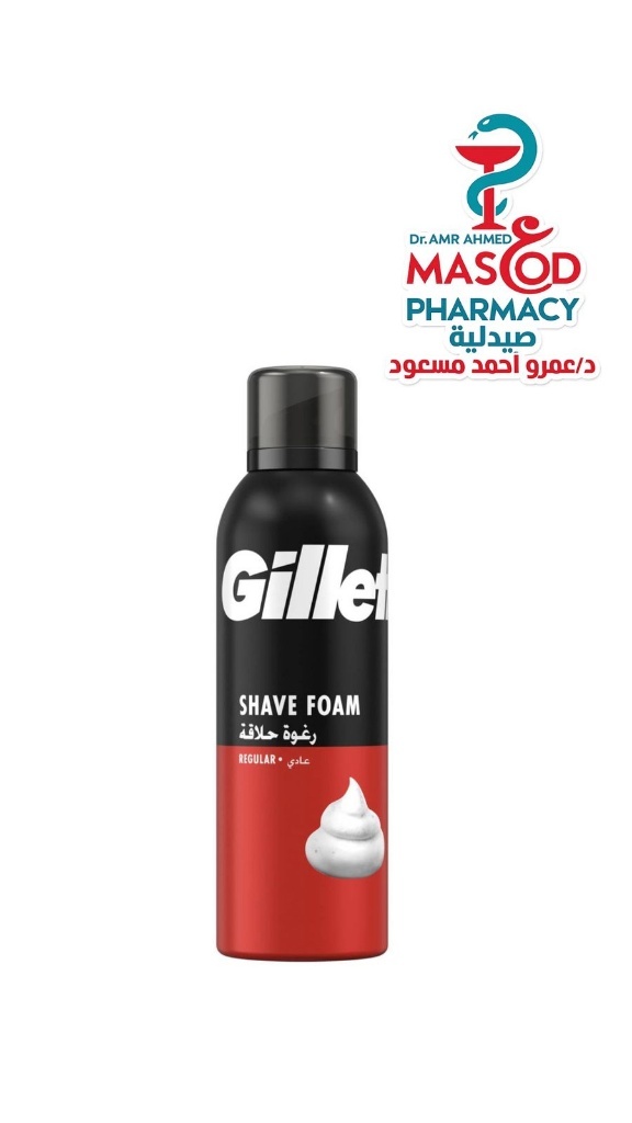GILLETTE SHAVE FOAM REGULAR 200 ml