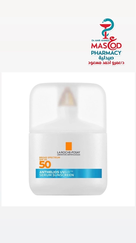 La Roche-Posay Anthelios UV Air 16H Antioxidant & 24H Hydrating Serum Facial Sunscreen with Hyaluronic Acid, Niacinamide & Vitamin E SPF50+ PA++++