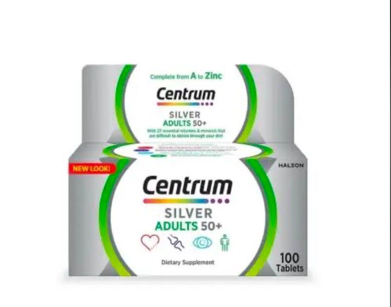 CENTRUM SILVER ADULT +50 100TAB