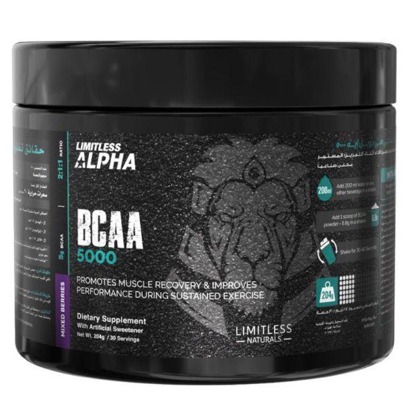 LIMITLESS ALPHA BCAA 5000 204GM