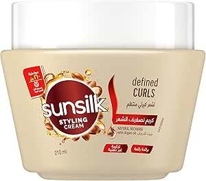 SUNSILK HAIR STYLING CREAM CURLY 20 ML