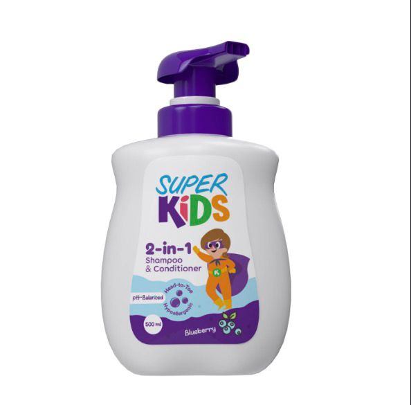 super kids shampoo+ cond 2in1 500ml
