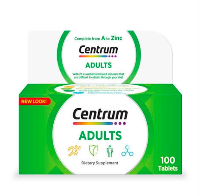 CENTRUM ADULTS 100 TAB