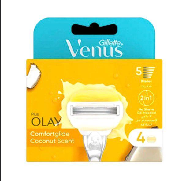 gillette venus olay cocunut 4 blades