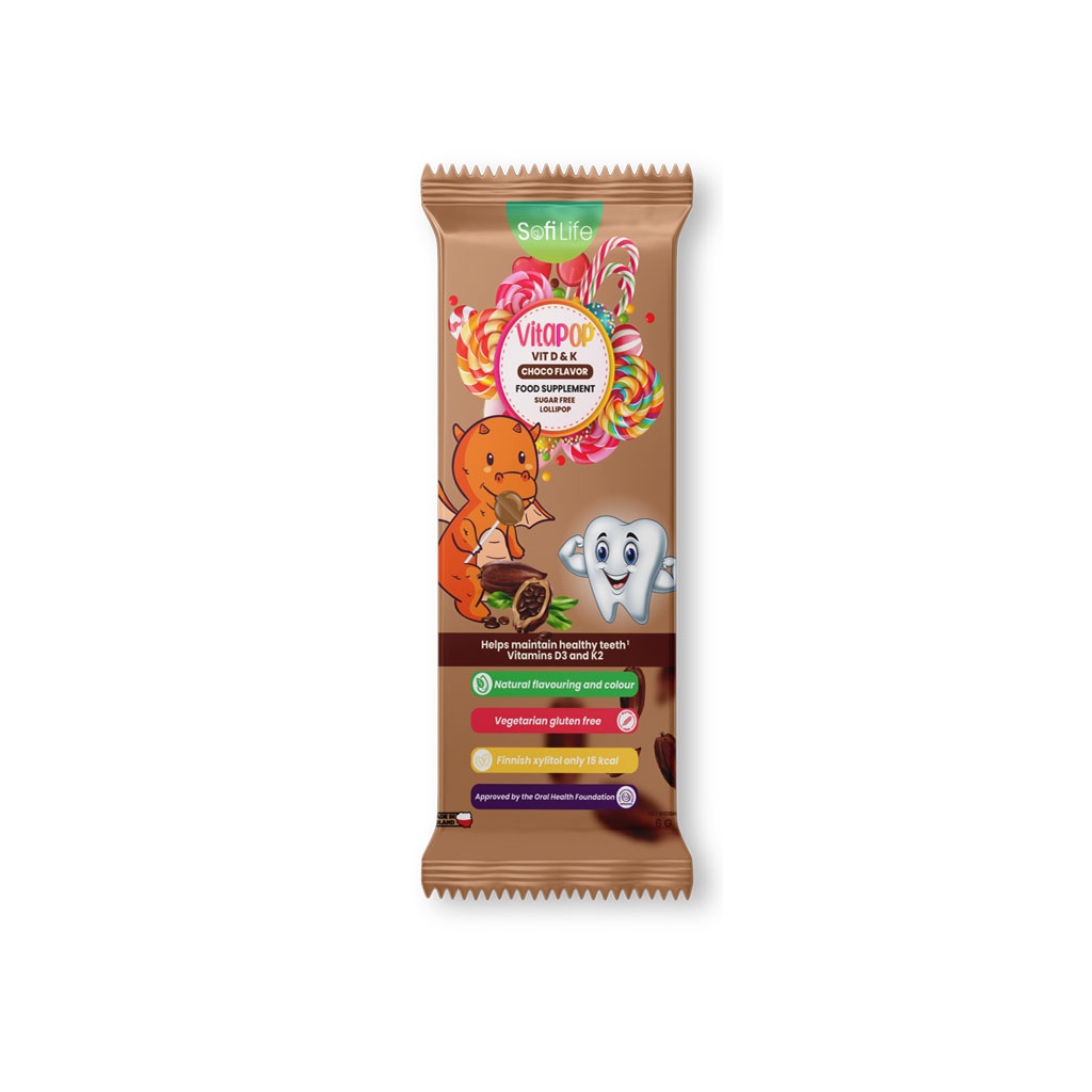 SOFI LIFE VITAPOP VIT C&D CHOCO POPS