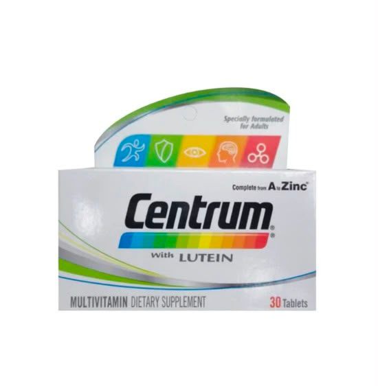 CENTRUM WITH LUTEIN 30 TAB