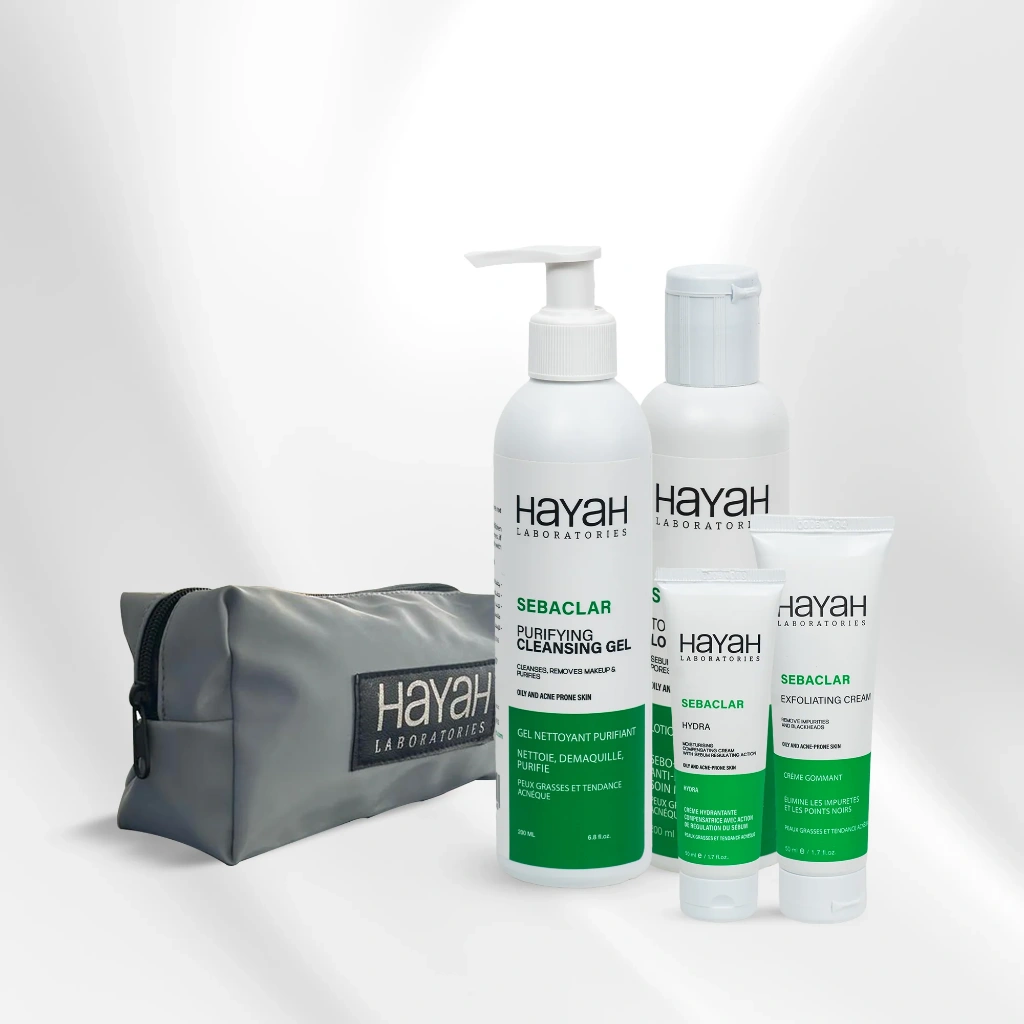 HAYAH SEBACLAR(HYDRA+EXFOLIATING+TONIC+CLEANSING)OFF