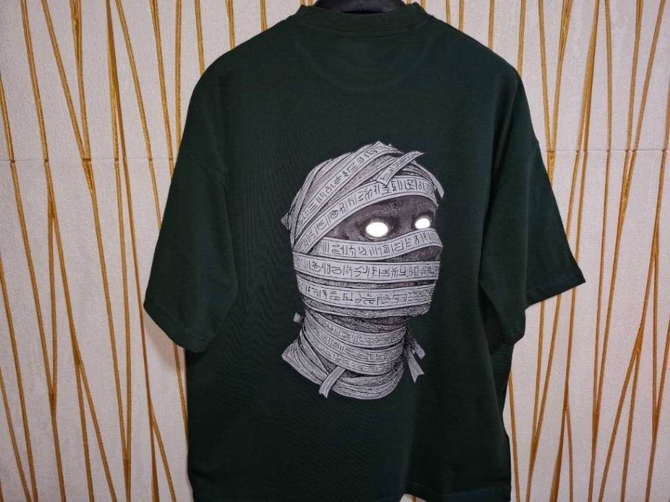 Phosphorescent Mummy T-Shirt – Glows in the Dark  تيشيرت المومياء 3