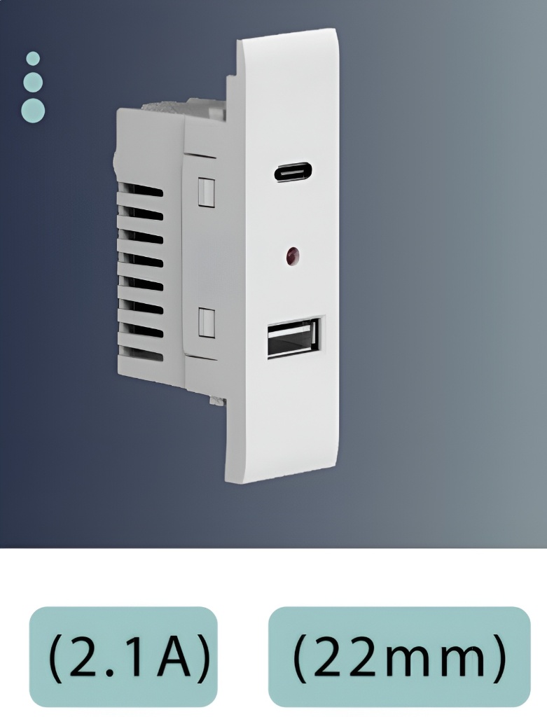 شاحن usb & type c ساس نكست