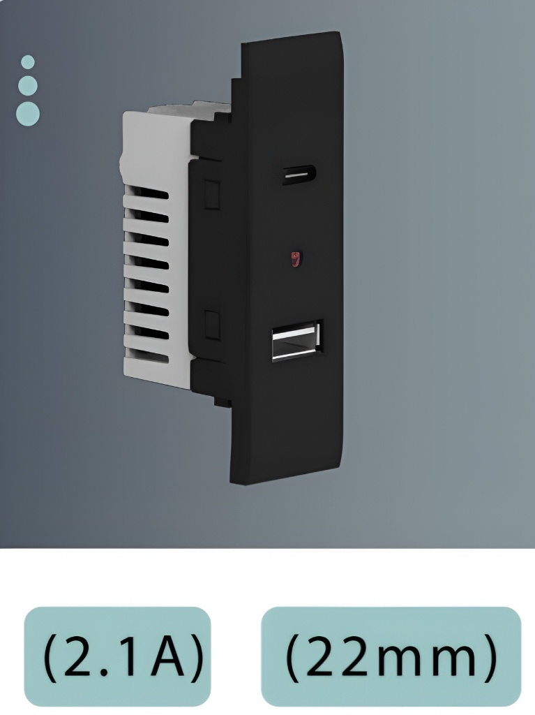 شاحن usb & type c